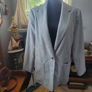 Target Women's Checkered Blazer